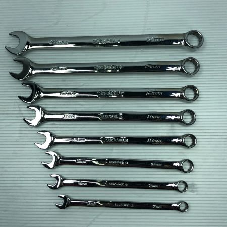 Snap-on スナップオン ハンドツール レンチセット 程度A SOEXM7~14 シルバー