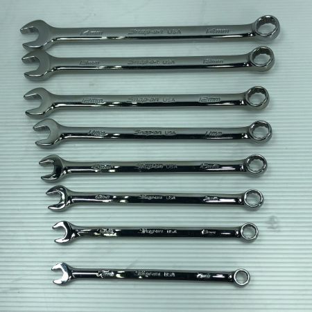  Snap-on スナップオン ハンドツール レンチセット 程度A SOEXM7~14 シルバー