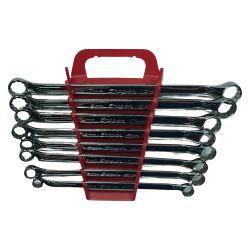 ◇◇ Snap-on スナップオン メガネレンチセット ハンドツール 本体のみ XBM8/10A~17/19A シルバー Aランク