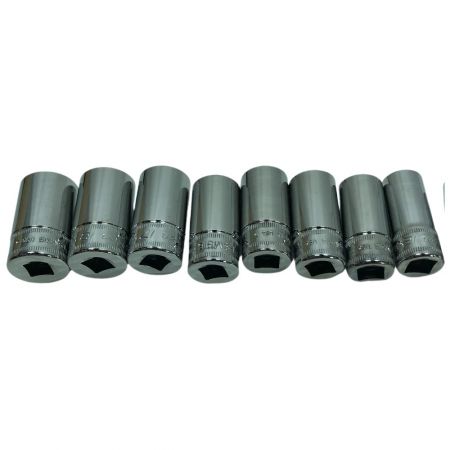  Snap-on スナップオン ハンドツール ソケットセット 程度A FSMS8~19 FU80B FXWP1 シルバー