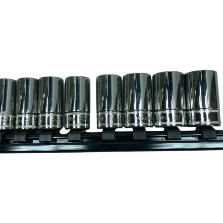  Snap-on スナップオン ハンドツール ソケットセット 程度A FSMS8~19 FU80B FXWP1 シルバー