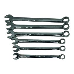 ◇◇ Snap-on スナップオン ハンドツール コンビネーションレンチセット 程度A SOEXM15~24 シルバー Aランク