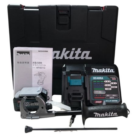  MAKITA マキタ 電動工具 ドライバドリル 付属品完備 コードレス式 HP001GRDX ブルー