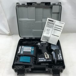 ◇◇ MAKITA マキタ 工具 インパクトドライバ 未使用品(S) 付属品完備 TD173DRGXB ブラック Sランク