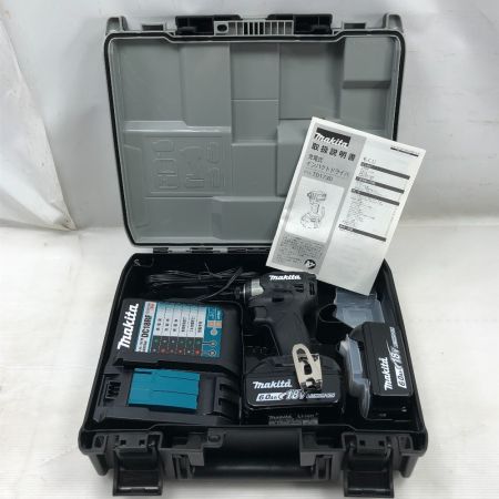  MAKITA マキタ 工具 インパクトドライバ 未使用品(S) 付属品完備 TD173DRGXB ブラック
