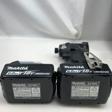  MAKITA マキタ 工具 インパクトドライバ 未使用品(S) 付属品完備 TD173DRGXB ブラック