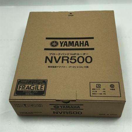  YAMAHA ヤマハ VoIPルーター 付属品完備  NVR500