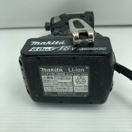  MAKITA マキタ インパクトドライバ 充電器・充電池2個・ケース付 コードレス式 TD173D ブラック