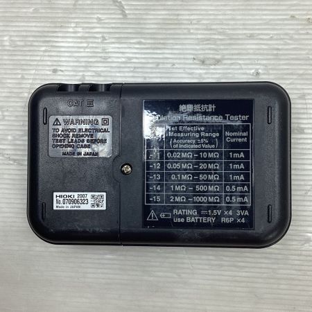  HIOKI ハンドツール テスター 本体のみ 3451 ブラック