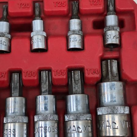  MAC TOOLS マック 工具 ハンドツール トルクスセット ST13B レッド