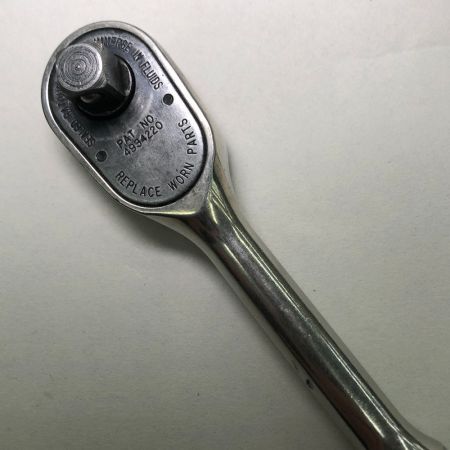  Snap-on スナップオン 工具 ハンドツール ラチェット F936 シルバー