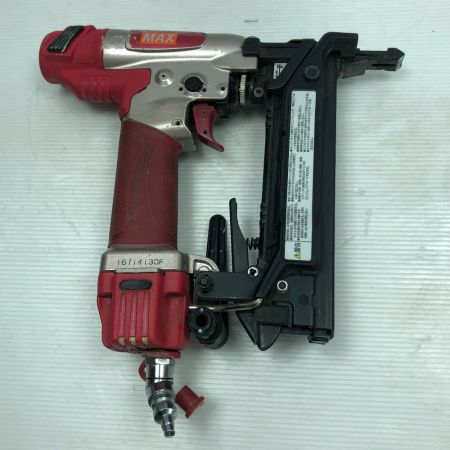  MAX マックス エアツール エアネイラ ケース付 HA-38F2 レッド