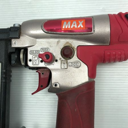  MAX マックス エアツール エアネイラ ケース付 HA-38F2 レッド