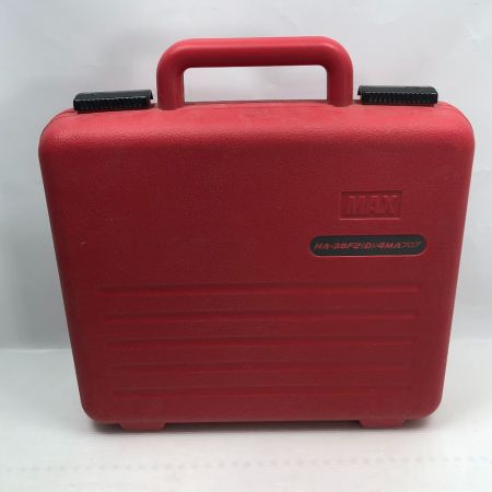  MAX マックス エアツール エアネイラ ケース付 HA-38F2 レッド