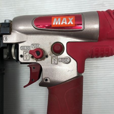  MAX マックス エアネイラ ケース付 高圧 HA-38F2 レッド