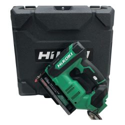 ◇◇ HiKOKI ハイコーキ コードレスピン釘打機 充電器・充電池1個・ケース付 コードレス式 NP1235DA グリーン Cランク