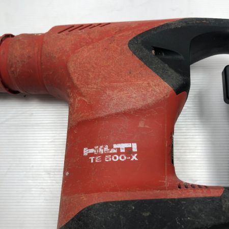  Hilti ヒルティ ハンマ ケース付 コード式 TE500-X レッド