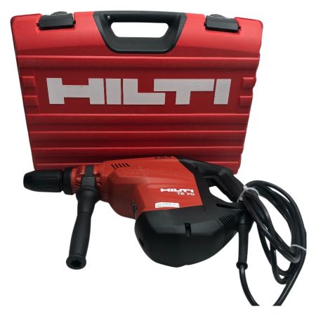  Hilti ヒルティ ハンマドリル 付属品完備 コード式 TE 70-D/AVR レッド