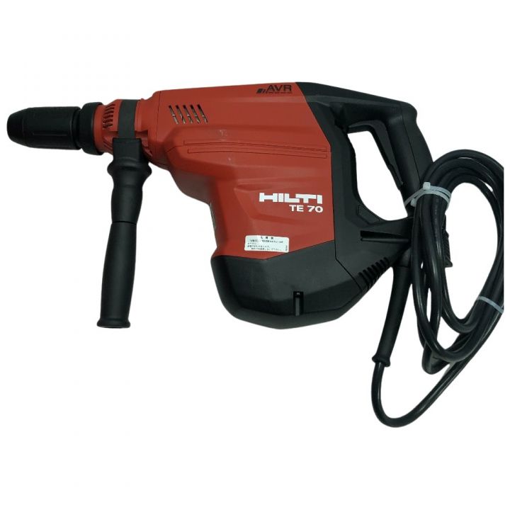 Hilti ヒルティ ハンマドリル 付属品完備 コード式 TE 70-D/AVR レッド｜中古｜なんでもリサイクルビッグバン