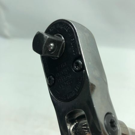  Snap-on スナップオン ラチェットハンドル 程度B ハンドツール FHLLF80 シルバー