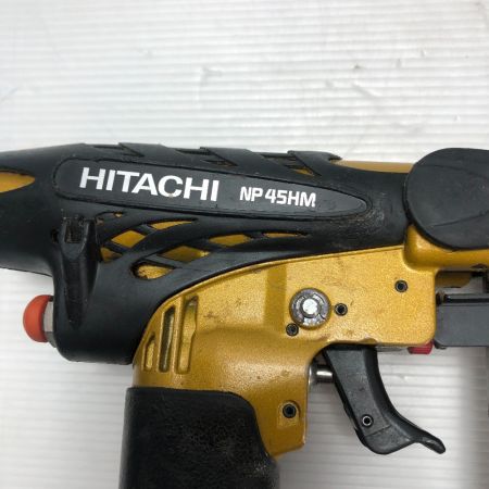  HITACHI 日立 ピンネイラ 本体のみ エアツール NP45HM ゴールド