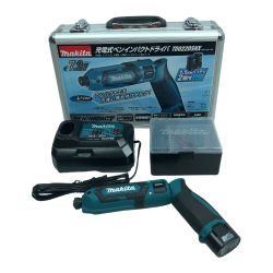 ◇◇ MAKITA マキタ インパクトドライバ 付属品完備 コードレス式 TD022DSHX ブルー Bランク