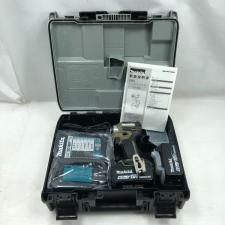  MAKITA マキタ 電動工具 インパクトドライバ 未使用品(S) 付属品完備 コードレス式 TD173DRGXO オリーブ