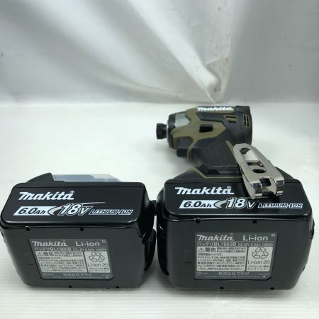  MAKITA マキタ 電動工具 インパクトドライバ 未使用品(S) 付属品完備 コードレス式 TD173DRGXO オリーブ