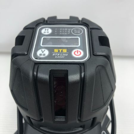 STS レーザー墨出し器 付属品完備 コードレス式 EAGL-440G ブラック