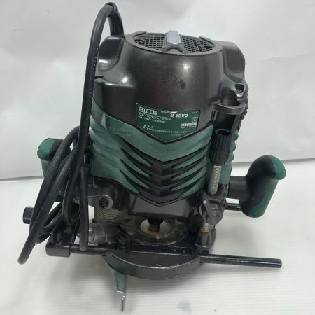  HITACHI 日立 ルーター 本体のみ コード式 M12V2 グリーン