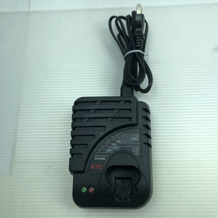  KTC ケーティーシー グリースガン 充電器・充電池1個・ケース付 電動工具 JTAE911 ブラック