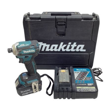  MAKITA マキタ インパクトドライバ 充電器・充電池1個・ケース付 電動工具 TD171DRGX ブルー