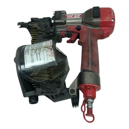  MAX マックス エア釘打ち 本体のみ エアツール HN-65 レッド