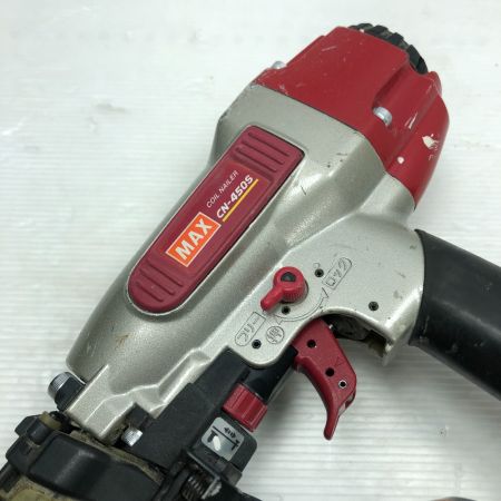  MAX マックス エア釘打ち エアツール ケース付 CN-450S レッド