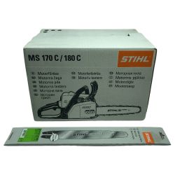 ◇◇ STIHL チェーンソー 付属品完備 2サイクル MS-170C オレンジ Sランク