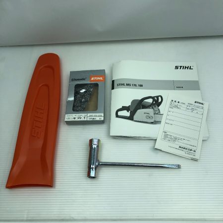 STIHL チェーンソー 付属品完備 2サイクル MS-170C オレンジ