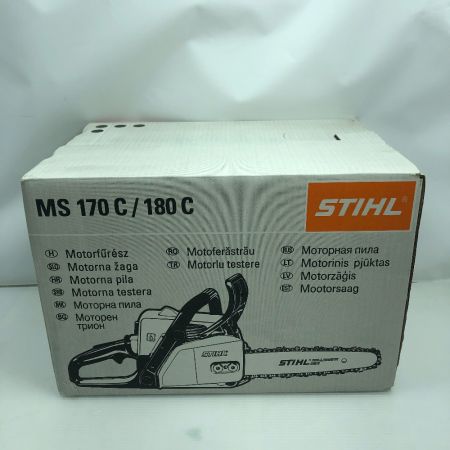  STIHL チェーンソー 付属品完備 2サイクル MS-170C オレンジ