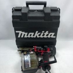 ◇◇ MAKITA マキタ エアツール エア釘打ち ケース付  AN636H レッド Cランク