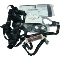  タニザワ フルハーネス型安全帯 工具関連用品 付属品完備 573A-OT-2TRG-582Y-587 ブラック Sランク