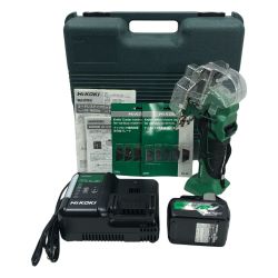 ◇◇ HiKOKI ハイコーキ コードレスカッター 充電器・充電池1個・ケース付 コードレス式 CK 18DSAL グリーン Aランク