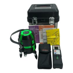 ◇◇ TAJIMA タジマ レーザー墨出し器 ケース付 レーザー機器 GZA-KYR グリーン Cランク