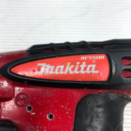  MAKITA マキタ エアツール フィニッシュネイラ ケース付 AF550H レッド