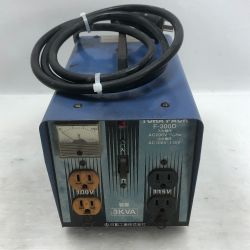 ◇◇ NICHIDO 降圧専用トランス 本体のみ コード式 F-300D ブルー Cランク