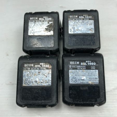  HITACHI 日立 インパクトドライバ ケース付 充電池4個 WH14DSL2 ショッキングピンク