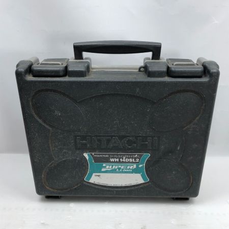  HITACHI 日立 インパクトドライバ ケース付 充電池4個 WH14DSL2 ショッキングピンク