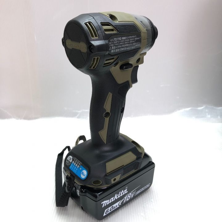 MAKITA マキタ インパクトドライバ 付属品完備 コードレス式 TD173DRGXO オリーブ｜中古｜なんでもリサイクルビッグバン