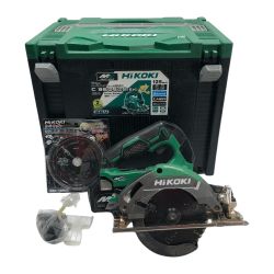 ◇◇ HiKOKI ハイコーキ 丸のこ 充電池1個付 コードレス式 C3605DB ブラック Cランク