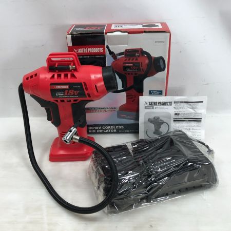  ASTRO PRODUCTS アストロプロダクツ 電動工具 エアインフレーター バッテリー、充電器付属 不明 レッド