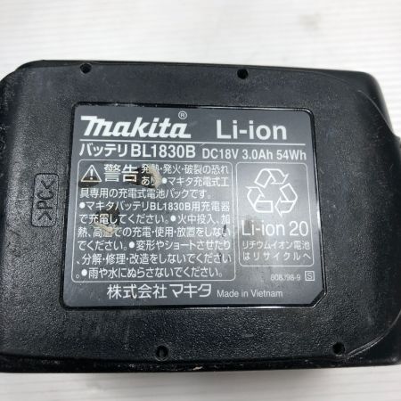 MAKITA マキタ 丸のこ 充電器・充電池1個・ケース付 コードレス式 18v HS631DGXSB ブラック