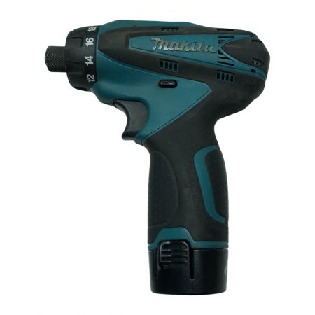  MAKITA マキタ ドライバドリル 充電器・充電池2個・ケース付 コードレス式 DF030D ブルー